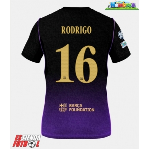 Barcelona Rodri Hernandez #16 Segunda Equipación 2026-27 Manga Corta